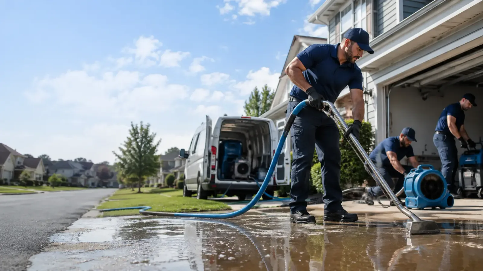Flood Damage Restoration in Sterling, KS